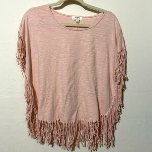 Pink UmGee fringe T
